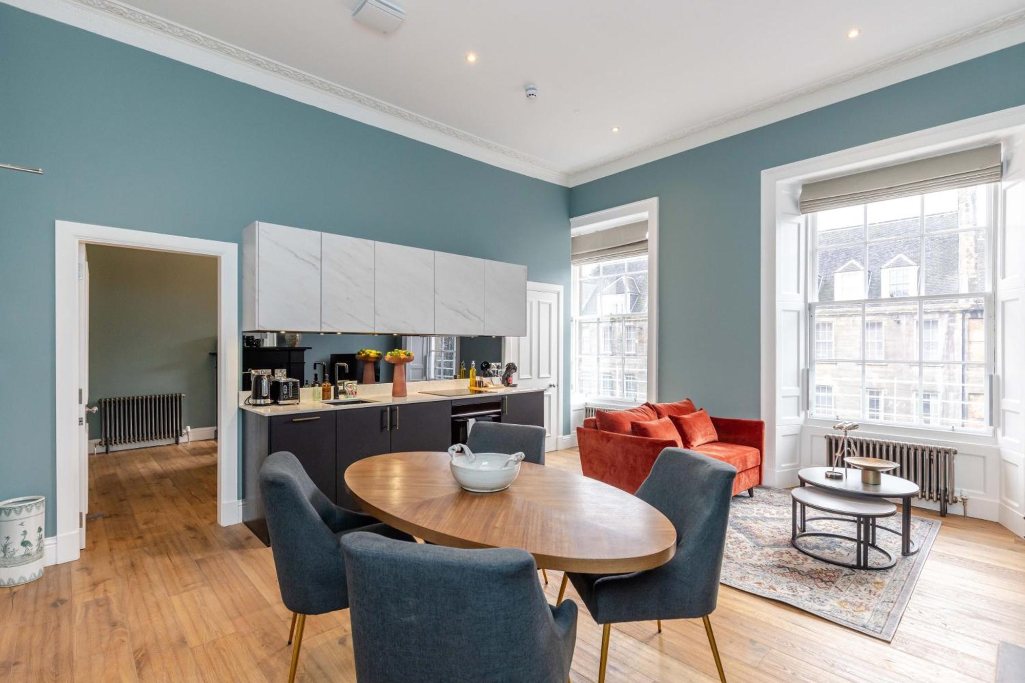 Dragon Suites Luxury Apartments At 9 Albyn Place EDI Exterior foto