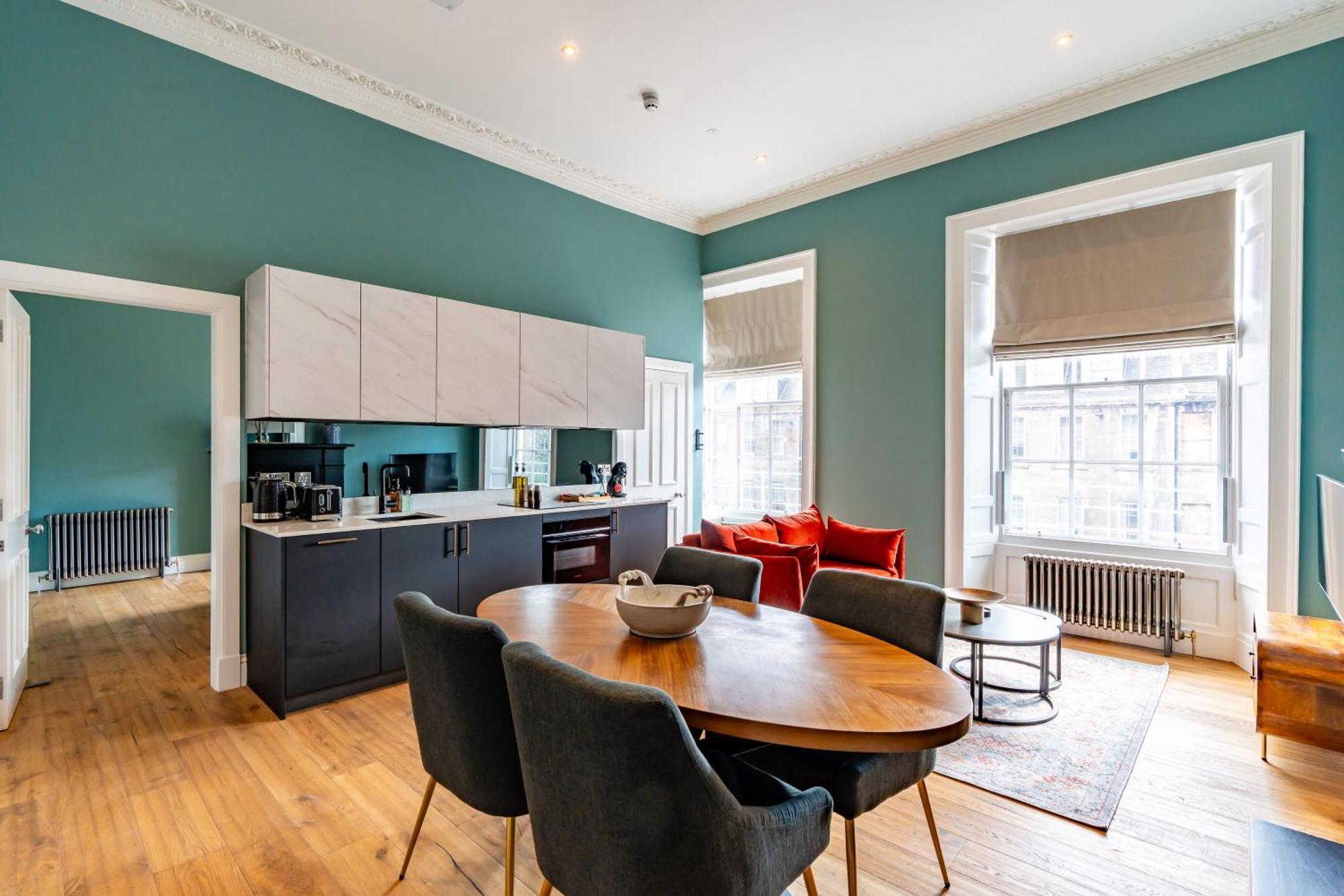 Dragon Suites Luxury Apartments At 9 Albyn Place EDI Exterior foto